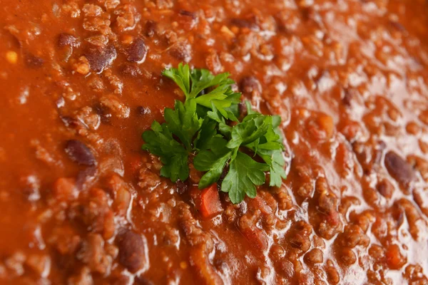 Chili con quente — Fotografia de Stock