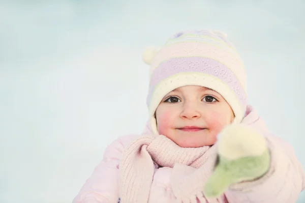 Happy little girl — Stock Photo, Image