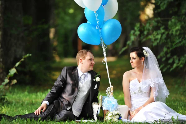 Casal recém-casado — Fotografia de Stock