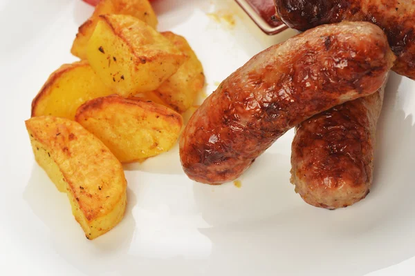 Meat sausages — Stock Photo, Image