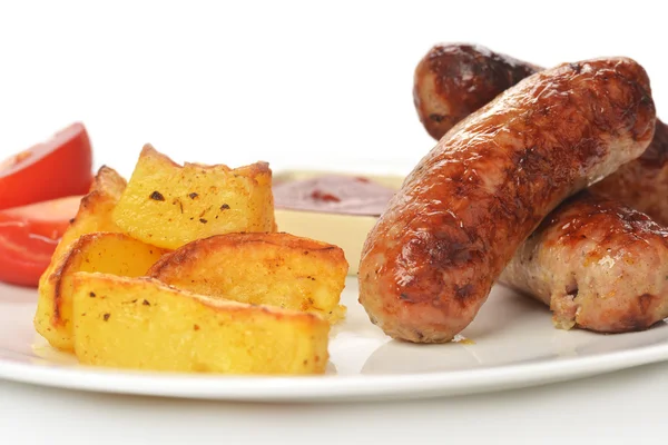 Meat sausages — Stock Photo, Image