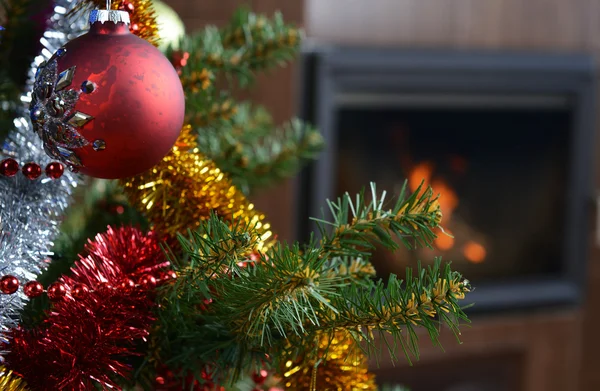 Decoraciones del árbol de Navidad — Foto de Stock