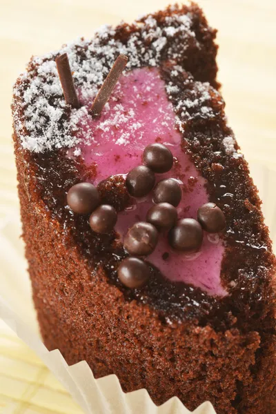 Torta al cioccolato — Foto Stock