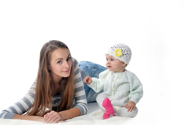 Moeder met baby — Stockfoto