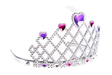 Tiara with stones clipart