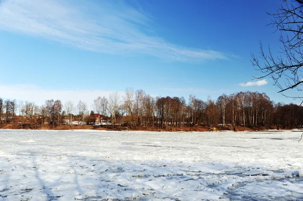 Paesaggio invernale — Foto Stock