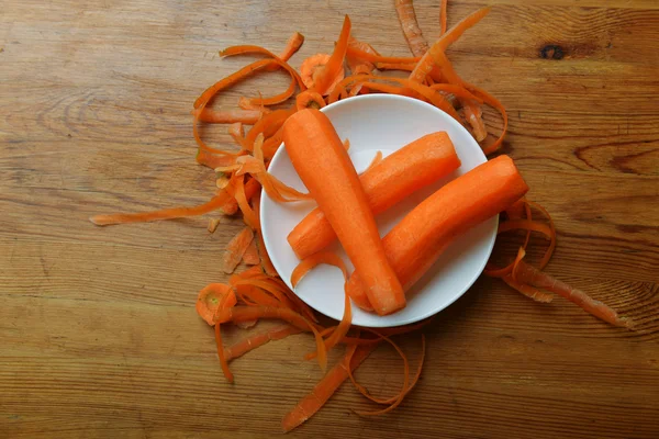 Washed carrots — Stock Photo, Image