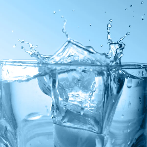 Water in glass — Stock Photo, Image