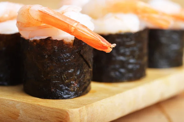 新鲜寿司卷 — 图库照片