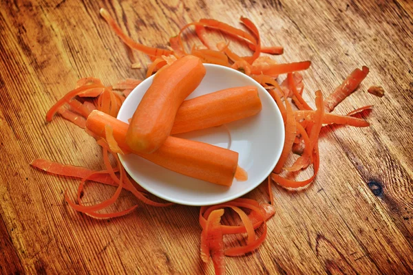 Washed carrots — Stock Photo, Image