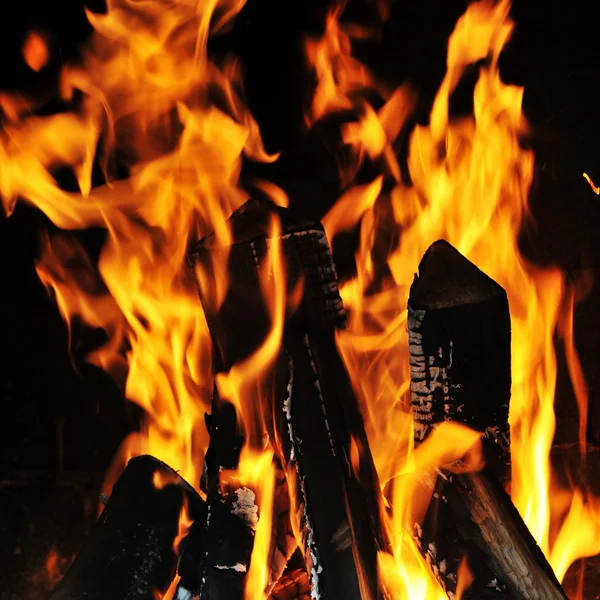 Jasný plamen — Stock fotografie
