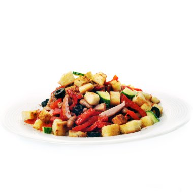 taze ve lezzetli Meksika salatası