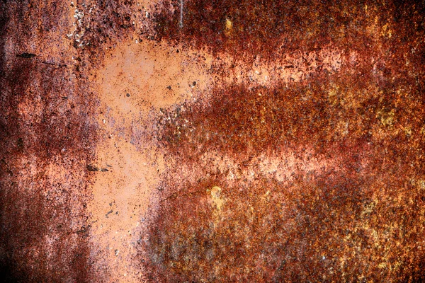 Rusted metal wall. — Stock Photo, Image