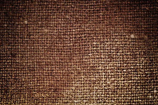 Rectangle from brown saskcloth background — Stock Photo, Image