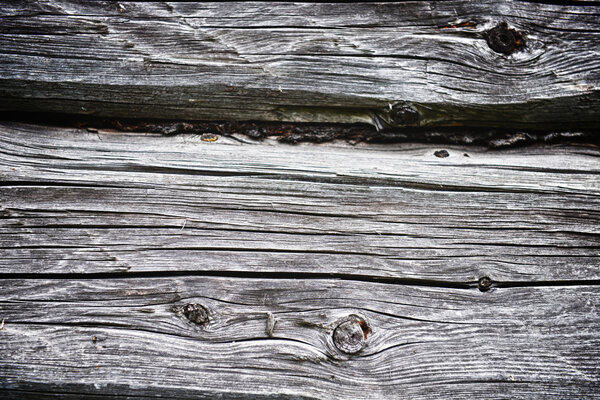 Бурая деревянная стена
