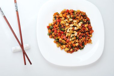 Buharda pişmiş sebzeler