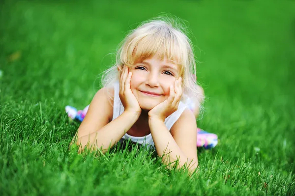 Happiness girl Stock Image