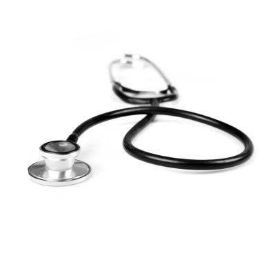 siyah stetoskop