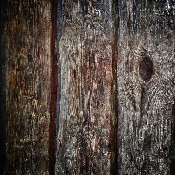 Mur en bois brun — Photo