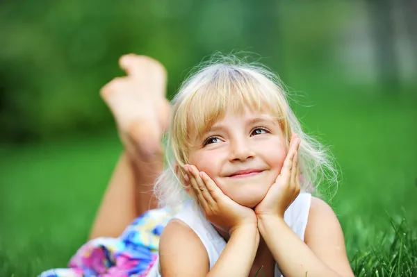 Chica de felicidad —  Fotos de Stock