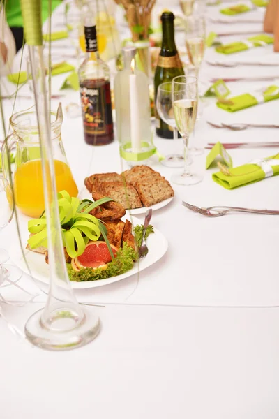 Huwelijksreceptie — Stockfoto