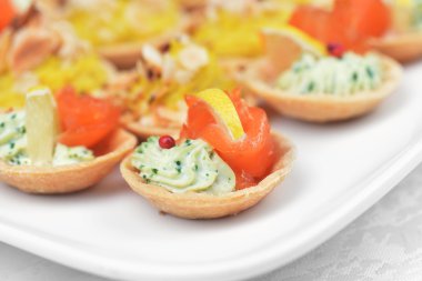 Somon tartlets