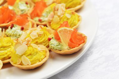 Somon tartlets