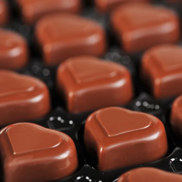 Chocolade in vak — Stockfoto