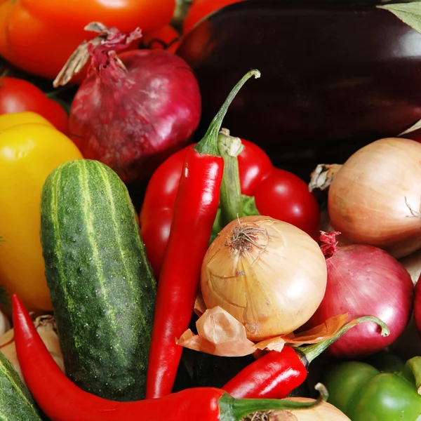 Vegetables in the basket — Stock Photo, Image