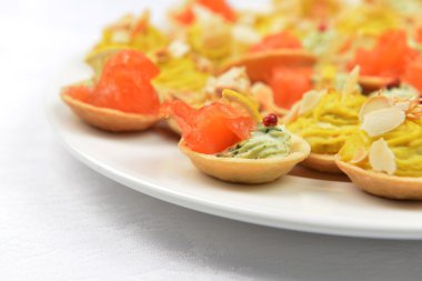 Somon tartlets