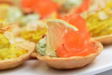 Somon tartlets