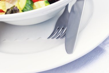 taze sebze salatası