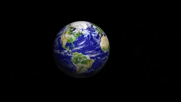 우주 공간에 있는 지구 로열티 프리 스톡 이미지