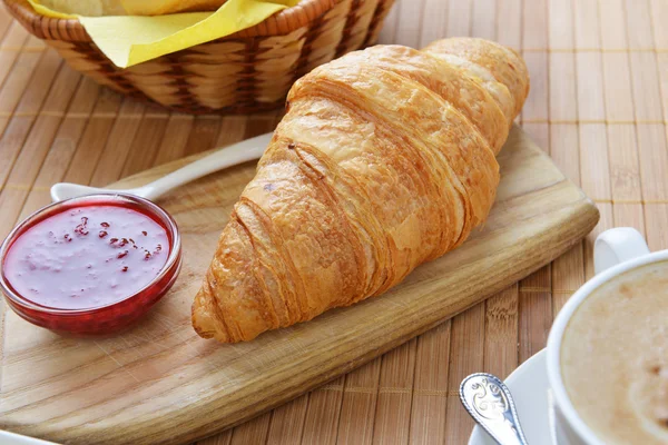 Fresh crusty croissant — Stock Photo, Image