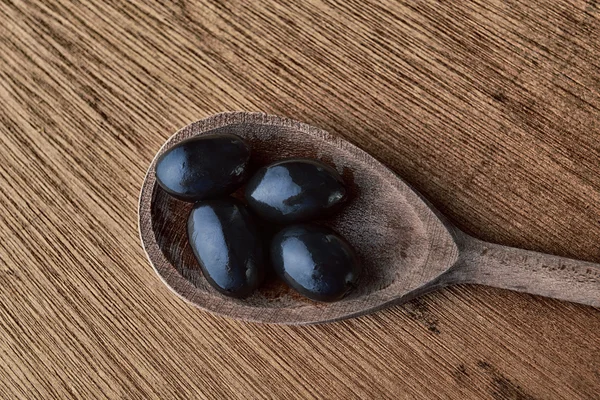 Czarnych oliwek — Zdjęcie stockowe