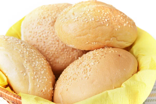 Buns with sesame seeds — Stock Photo, Image