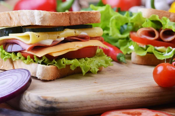 Tasty sandwich — Stock Photo, Image