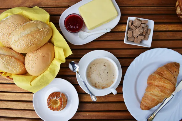 Mat till frukost — Stockfoto