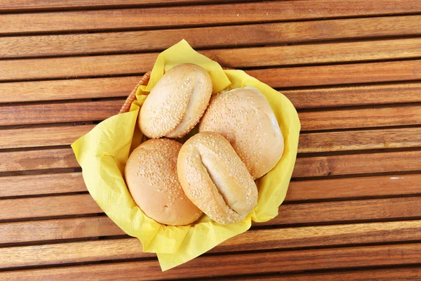 Buns with sesame — Stock Photo, Image