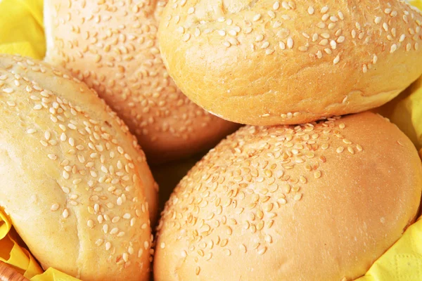 Buns with sesame seeds — Stock Photo, Image