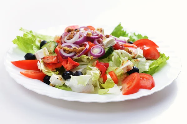 Taze sebzeli salata — Stok fotoğraf