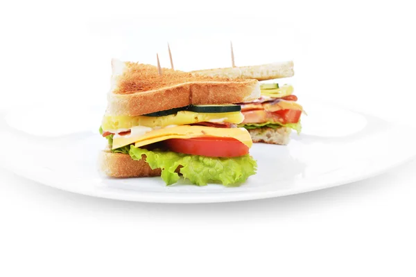 Sándwich sabroso — Foto de Stock