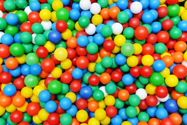 Color plastic balls — Stock Photo, Image