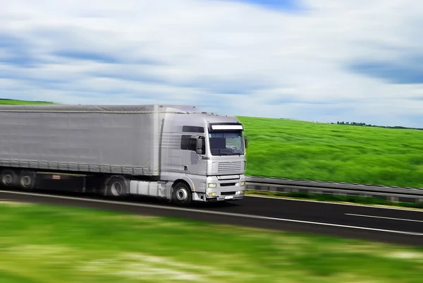 Truck with freight — Stock Photo, Image