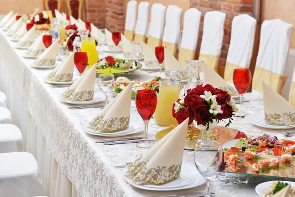 Wedding reception — Stock Photo, Image