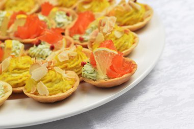Somon tartlets