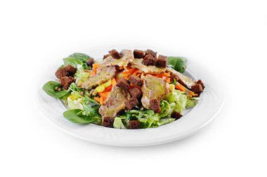 marine edilmiş domuz salata