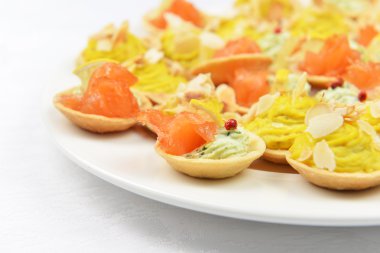 Somon tartlets