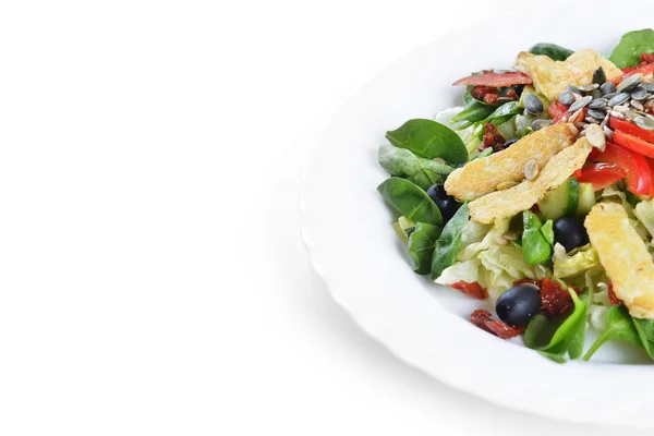 Verse spinazie salade — Stockfoto