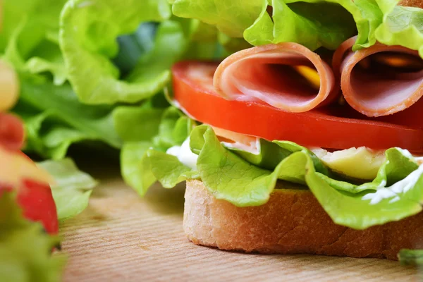 Lekkere sandwich — Stockfoto